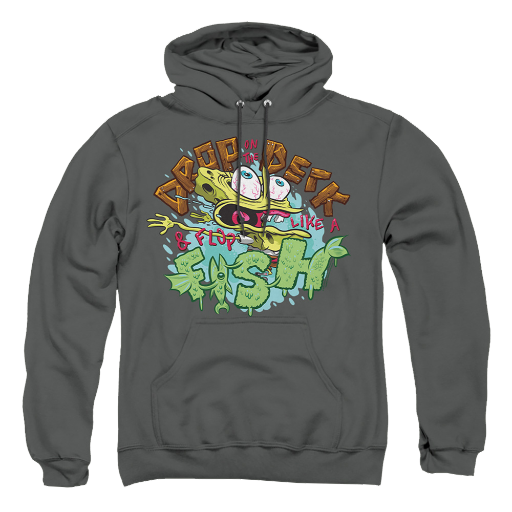SpongeBob SquarePants Drop And Flop - Pullover Hoodie Pullover Hoodie SpongeBob SquarePants   
