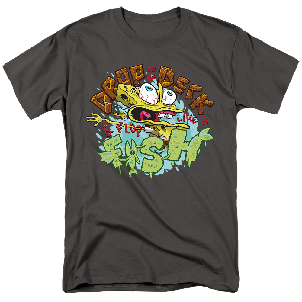 SpongeBob SquarePants Drop And Flop - Men's Regular Fit T-Shirt Men's Regular Fit T-Shirt SpongeBob SquarePants   