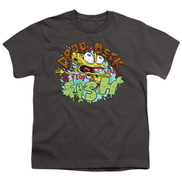 SpongeBob SquarePants Drop And Flop - Youth T-Shirt Youth T-Shirt (Ages 8-12) SpongeBob SquarePants   