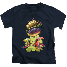SpongeBob SquarePants Krabby Patty From The Sky - Kid's T-Shirt Kid's T-Shirt (Ages 4-7) SpongeBob SquarePants   