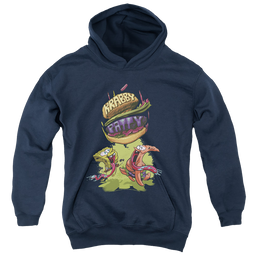 SpongeBob SquarePants Krabby Patty From The Sky - Youth Hoodie Youth Hoodie (Ages 8-12) SpongeBob SquarePants   