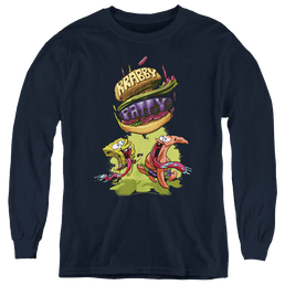 SpongeBob SquarePants Krabby Patty From The Sky - Youth Long Sleeve T-Shirt Youth Long Sleeve T-Shirt SpongeBob SquarePants   