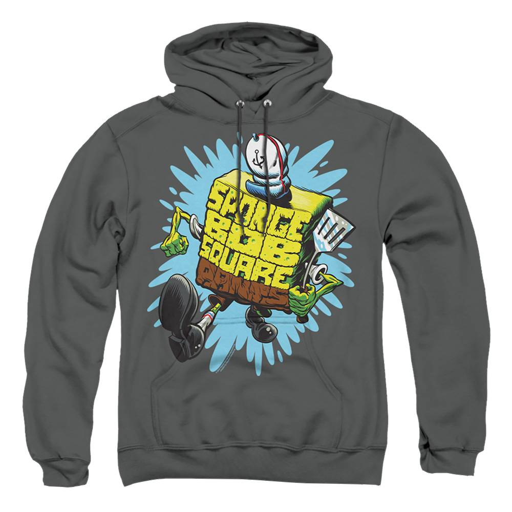 SpongeBob SquarePants Letter Spongebob - Pullover Hoodie Pullover Hoodie SpongeBob SquarePants   
