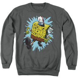 SpongeBob SquarePants Letter Spongebob - Men's Crewneck Sweatshirt Men's Crewneck Sweatshirt SpongeBob SquarePants   