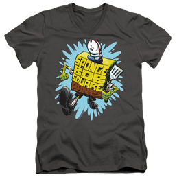 SpongeBob SquarePants Letter Spongebob - Men's V-Neck T-Shirt Men's V-Neck T-Shirt SpongeBob SquarePants   