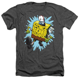 SpongeBob SquarePants Letter Spongebob - Men's Heather T-Shirt Men's Heather T-Shirt SpongeBob SquarePants   