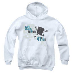 SpongeBob SquarePants 59% Sponge, 41% Bob - Youth Hoodie Youth Hoodie (Ages 8-12) SpongeBob SquarePants   