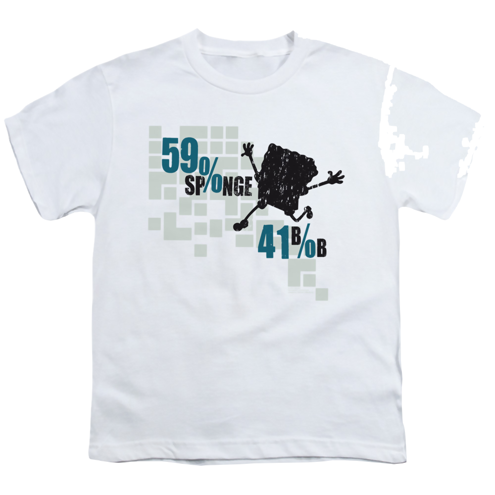 SpongeBob SquarePants 59% Sponge, 41% Bob - Youth T-Shirt Youth T-Shirt (Ages 8-12) SpongeBob SquarePants   