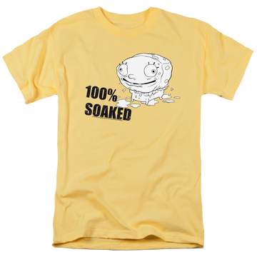 Banana men's regular fit t-shirt with SpongeBob SquarePants 100% Soaked graphic