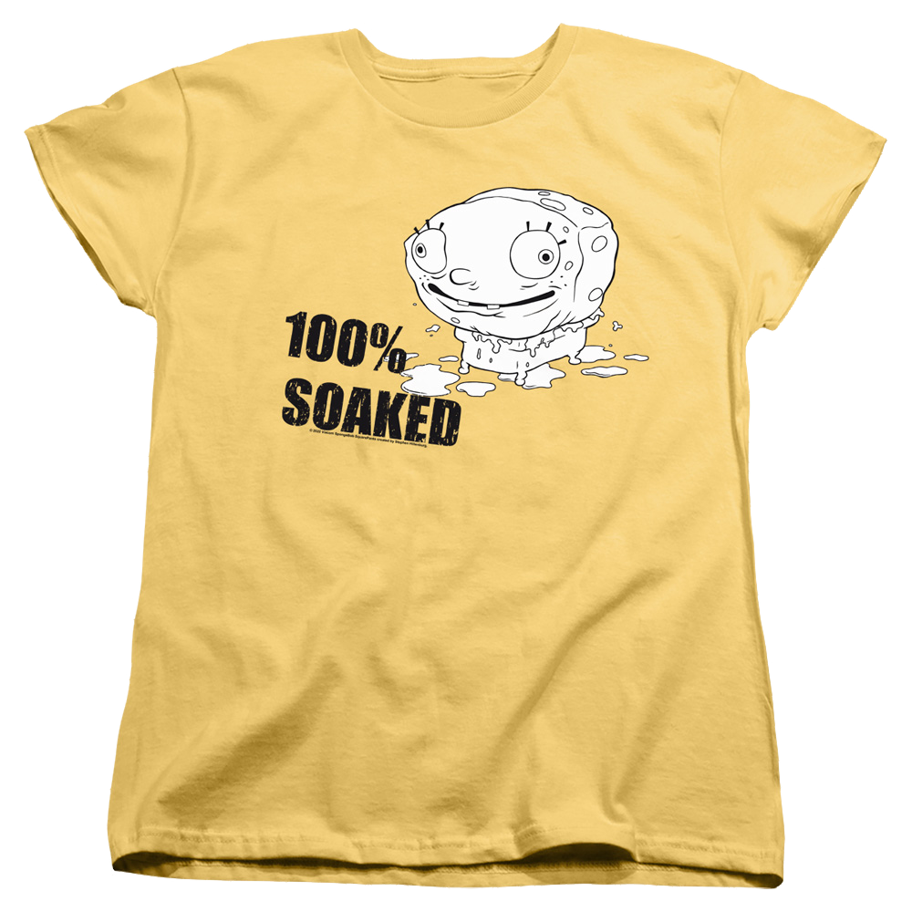 SpongeBob SquarePants 100% Soaked - Women's T-Shirt Women's T-Shirt SpongeBob SquarePants   