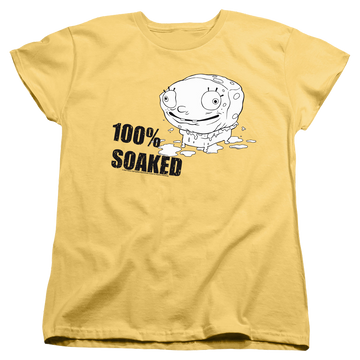 Banana women's t-shirt with SpongeBob SquarePants 100% Soaked graphic