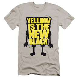 SpongeBob SquarePants Yellow Is The New Black - Men's Premium Slim Fit T-Shirt Men's Premium Slim Fit T-Shirt SpongeBob SquarePants   