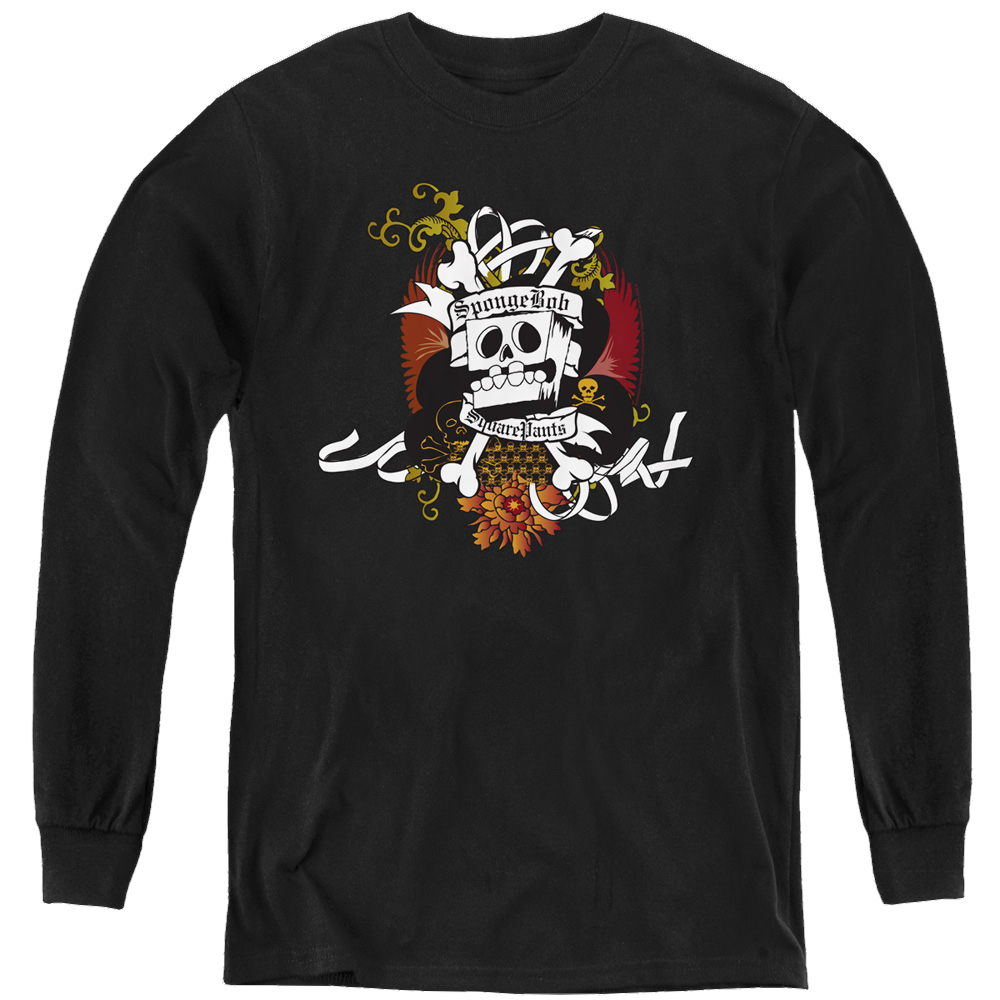 SpongeBob SquarePants Rest In Peace - Youth Long Sleeve T-Shirt Youth Long Sleeve T-Shirt SpongeBob SquarePants   