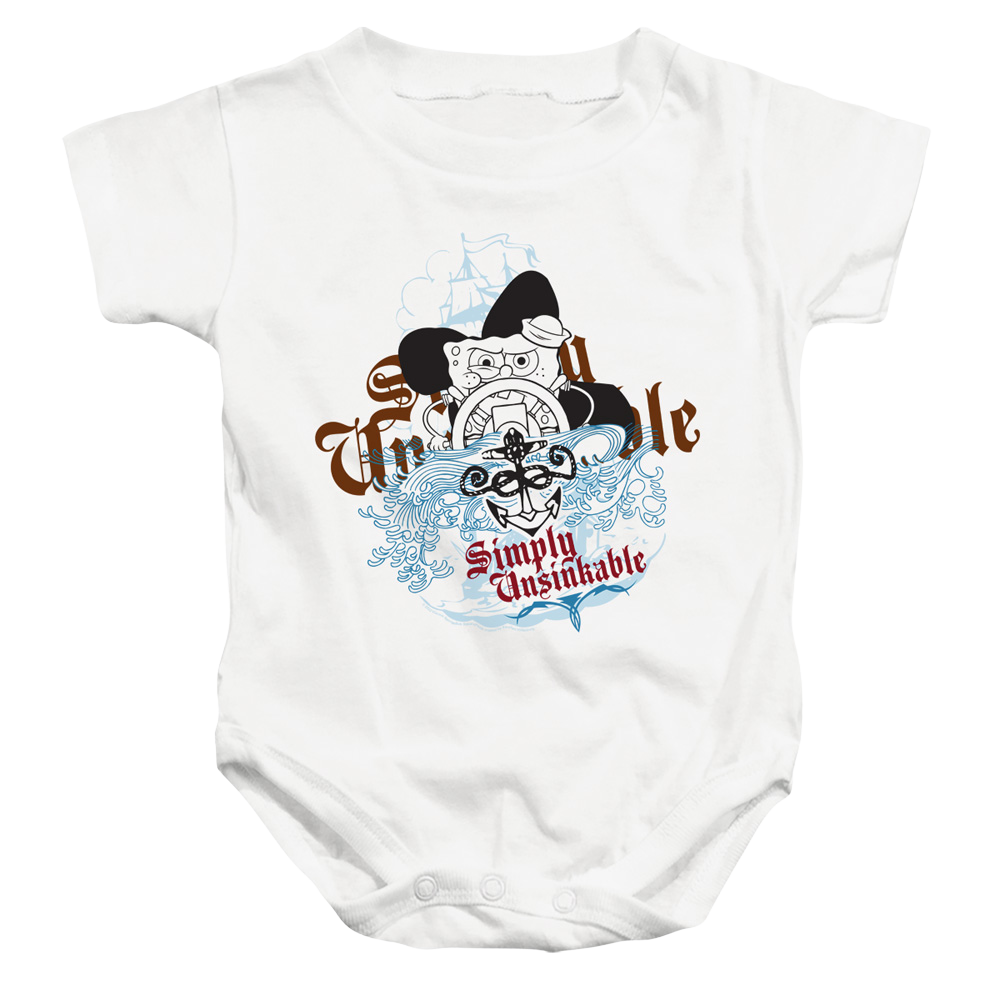 SpongeBob SquarePants Simply Unsinkable - Baby Bodysuit Baby Bodysuit SpongeBob SquarePants   