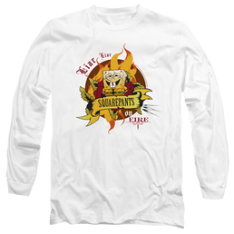 SpongeBob SquarePants Liar Liar Pants On Fire - Men's Long Sleeve T-Shirt Men's Long Sleeve T-Shirt SpongeBob SquarePants   