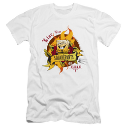 SpongeBob SquarePants Liar Liar Pants On Fire - Men's Premium Slim Fit T-Shirt Men's Premium Slim Fit T-Shirt SpongeBob SquarePants   
