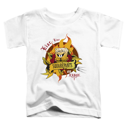 SpongeBob SquarePants Liar Liar Pants On Fire - Toddler T-Shirt Toddler T-Shirt SpongeBob SquarePants   