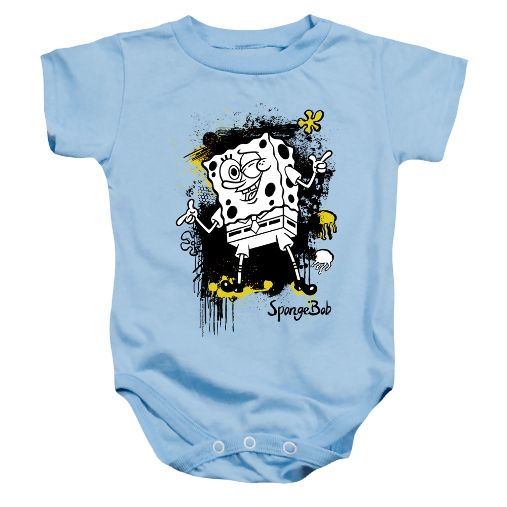 SpongeBob SquarePants Ink Splatter - Baby Bodysuit Baby Bodysuit SpongeBob SquarePants   