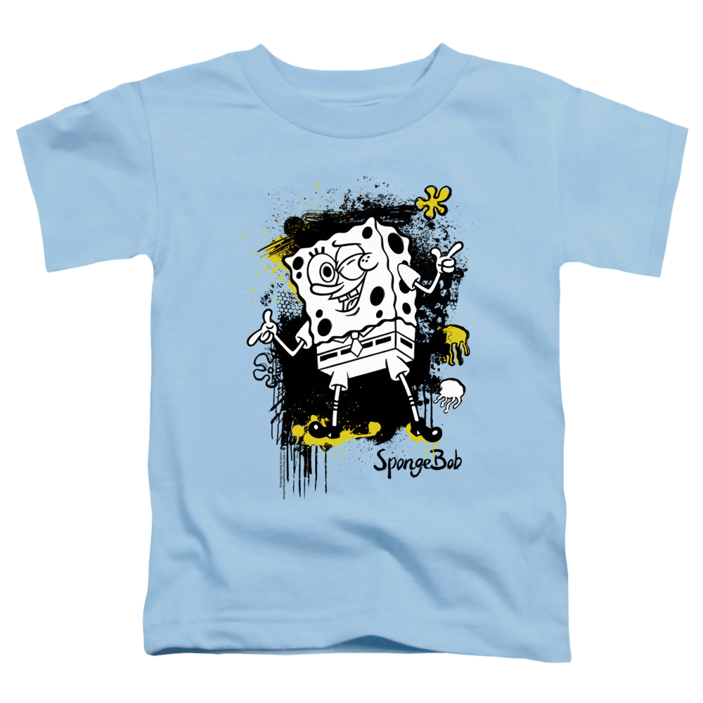 SpongeBob SquarePants Ink Splatter - Toddler T-Shirt Toddler T-Shirt SpongeBob SquarePants   