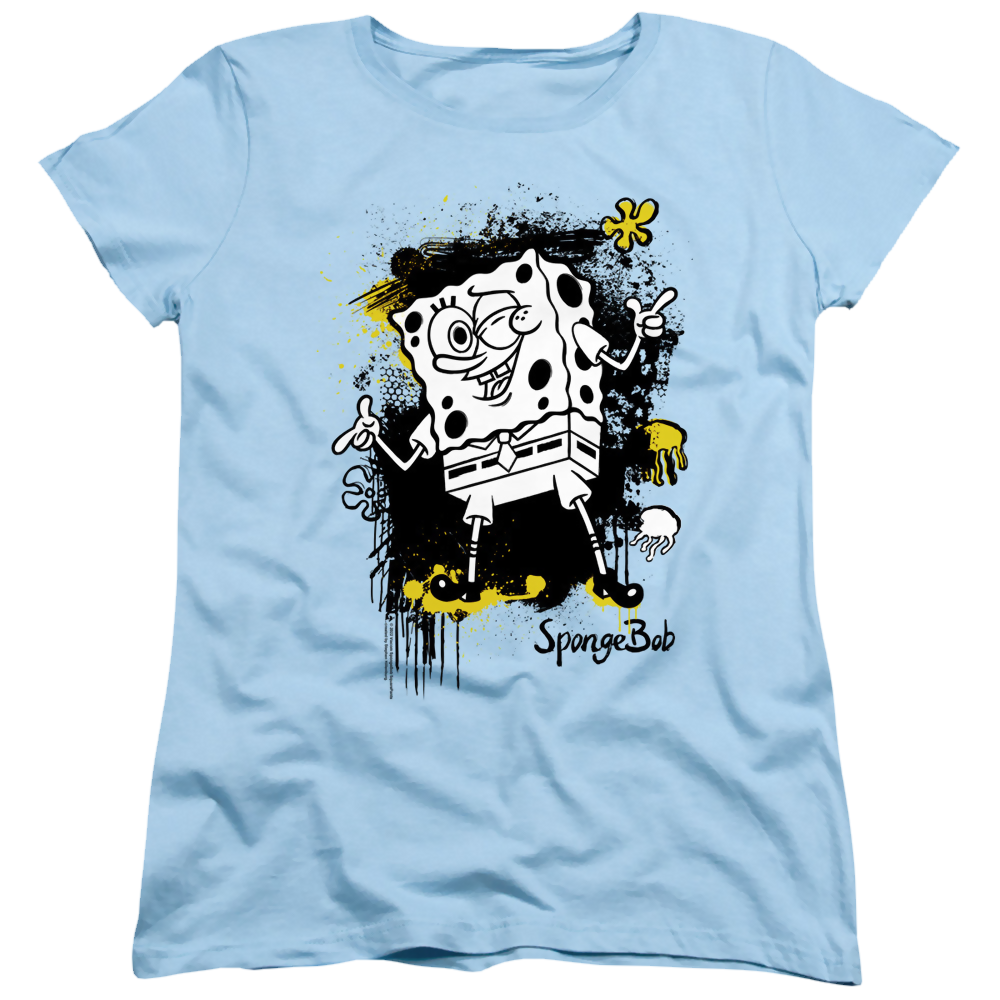 SpongeBob SquarePants Ink Splatter - Women's T-Shirt Women's T-Shirt SpongeBob SquarePants   