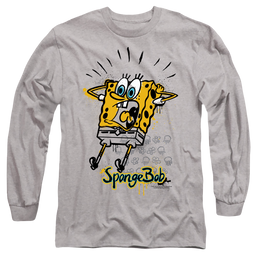 SpongeBob SquarePants Shocking! - Men's Long Sleeve T-Shirt Men's Long Sleeve T-Shirt SpongeBob SquarePants   