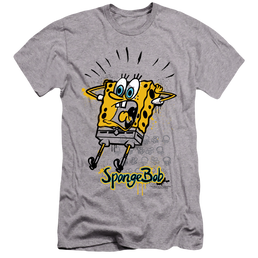 SpongeBob SquarePants Shocking! - Men's Premium Slim Fit T-Shirt Men's Premium Slim Fit T-Shirt SpongeBob SquarePants   