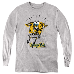 SpongeBob SquarePants Shocking! - Youth Long Sleeve T-Shirt Youth Long Sleeve T-Shirt SpongeBob SquarePants   