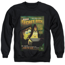 SpongeBob SquarePants Patrick’S Secret Box - Men's Crewneck Sweatshirt Men's Crewneck Sweatshirt SpongeBob SquarePants   