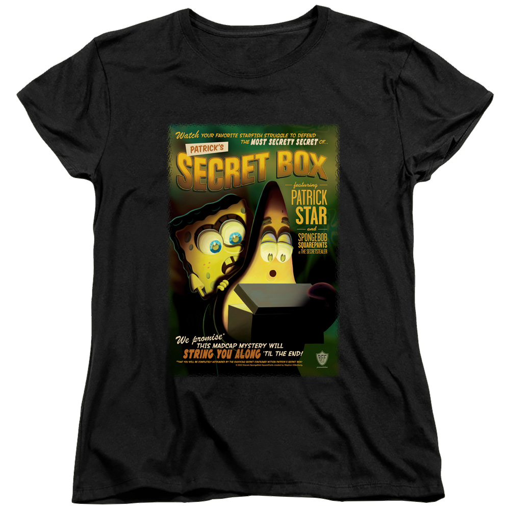 SpongeBob SquarePants Patrick’S Secret Box - Women's T-Shirt Women's T-Shirt SpongeBob SquarePants   