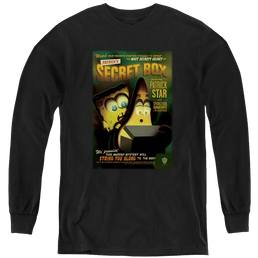 SpongeBob SquarePants Patrick’S Secret Box - Youth Long Sleeve T-Shirt Youth Long Sleeve T-Shirt SpongeBob SquarePants   