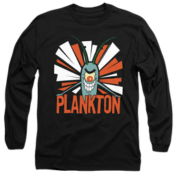 SpongeBob SquarePants Plankton - Men's Long Sleeve T-Shirt Men's Long Sleeve T-Shirt SpongeBob SquarePants   