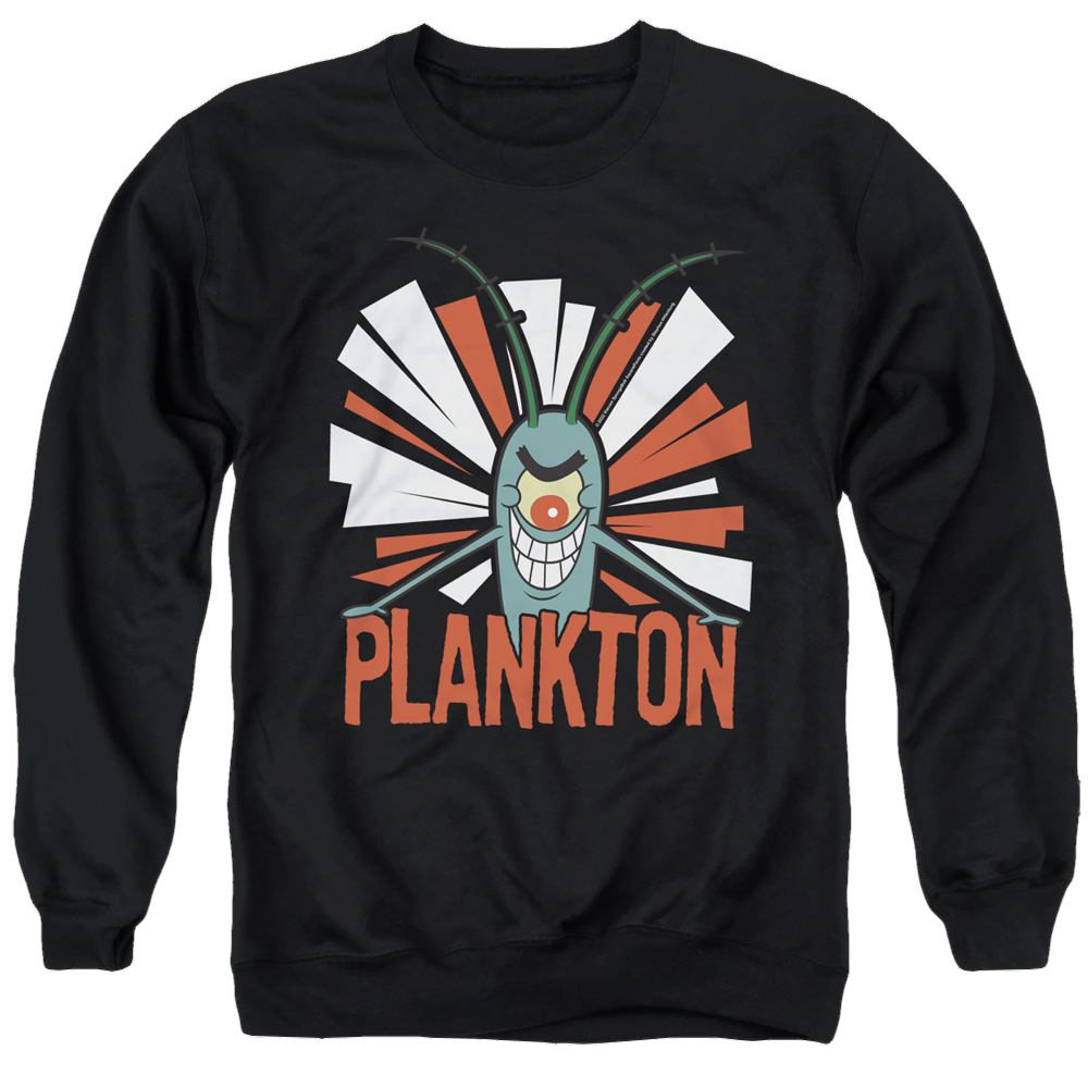 SpongeBob SquarePants Plankton - Men's Crewneck Sweatshirt Men's Crewneck Sweatshirt SpongeBob SquarePants   