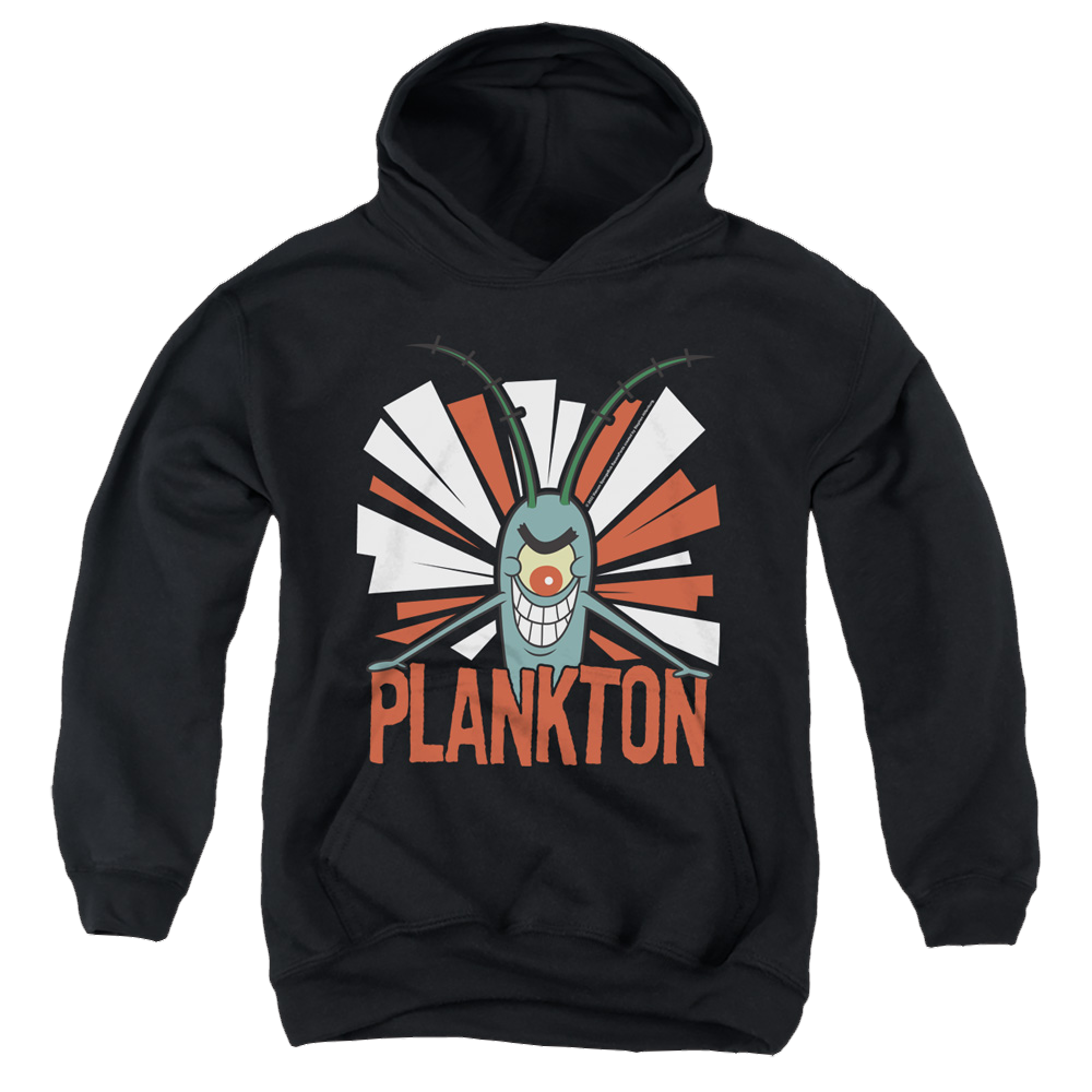 SpongeBob SquarePants Plankton - Youth Hoodie Youth Hoodie (Ages 8-12) SpongeBob SquarePants   