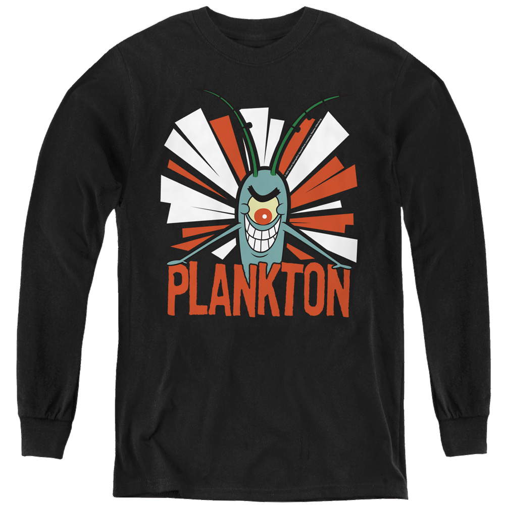 SpongeBob SquarePants Plankton - Youth Long Sleeve T-Shirt Youth Long Sleeve T-Shirt SpongeBob SquarePants   