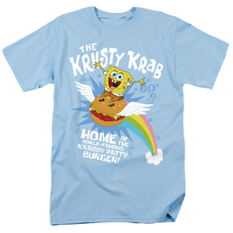 SpongeBob SquarePants Burger Rider - Men's Regular Fit T-Shirt Men's Regular Fit T-Shirt SpongeBob SquarePants   