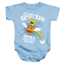 SpongeBob SquarePants Burger Rider - Baby Bodysuit Baby Bodysuit SpongeBob SquarePants   
