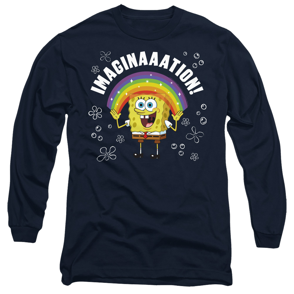 SpongeBob SquarePants Imagination - Men's Long Sleeve T-Shirt Men's Long Sleeve T-Shirt SpongeBob SquarePants   