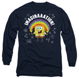 SpongeBob SquarePants Imagination - Men's Long Sleeve T-Shirt Men's Long Sleeve T-Shirt SpongeBob SquarePants   