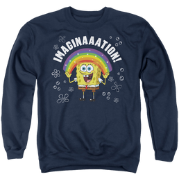 SpongeBob SquarePants Imagination - Men's Crewneck Sweatshirt Men's Crewneck Sweatshirt SpongeBob SquarePants   