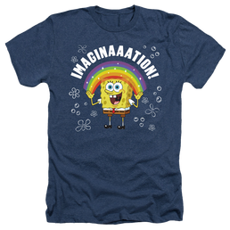 SpongeBob SquarePants Imagination - Men's Heather T-Shirt Men's Heather T-Shirt SpongeBob SquarePants   