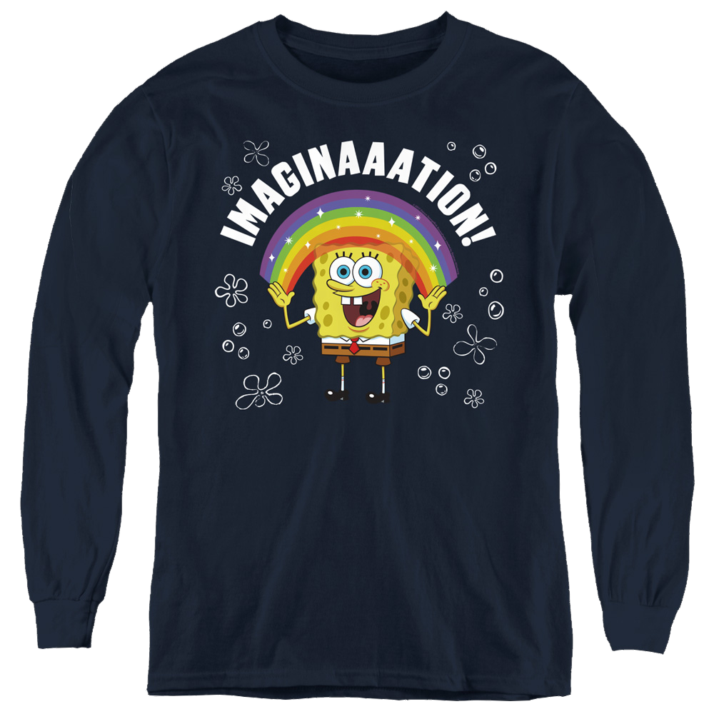 SpongeBob SquarePants Imagination - Youth Long Sleeve T-Shirt Youth Long Sleeve T-Shirt SpongeBob SquarePants   