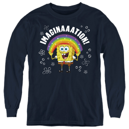 SpongeBob SquarePants Imagination - Youth Long Sleeve T-Shirt Youth Long Sleeve T-Shirt SpongeBob SquarePants   