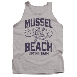 SpongeBob SquarePants Mussle Beach Lifting Team - Men's Tank Top Men's Tank SpongeBob SquarePants   