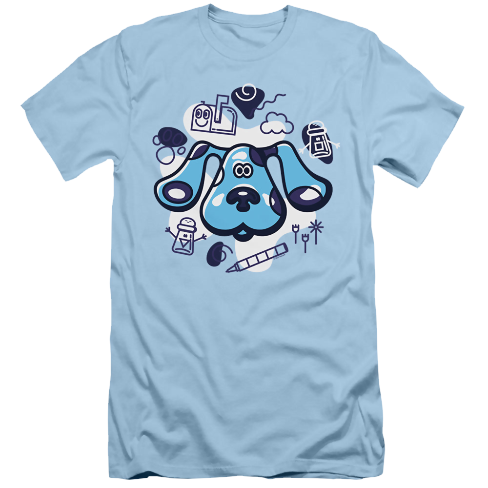 Blue's Clues And Friends - Men's Slim Fit T-Shirt Men's Slim Fit T-Shirt Blue's Clues   