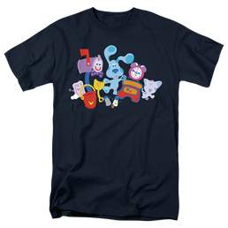 Blue's Clues Friend Party - Men's Regular Fit T-Shirt Men's Regular Fit T-Shirt Blue's Clues   