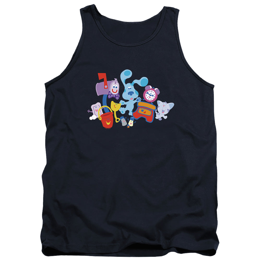 Blue's Clues Friend Party - Men's Tank Top Men's Tank Blue's Clues   