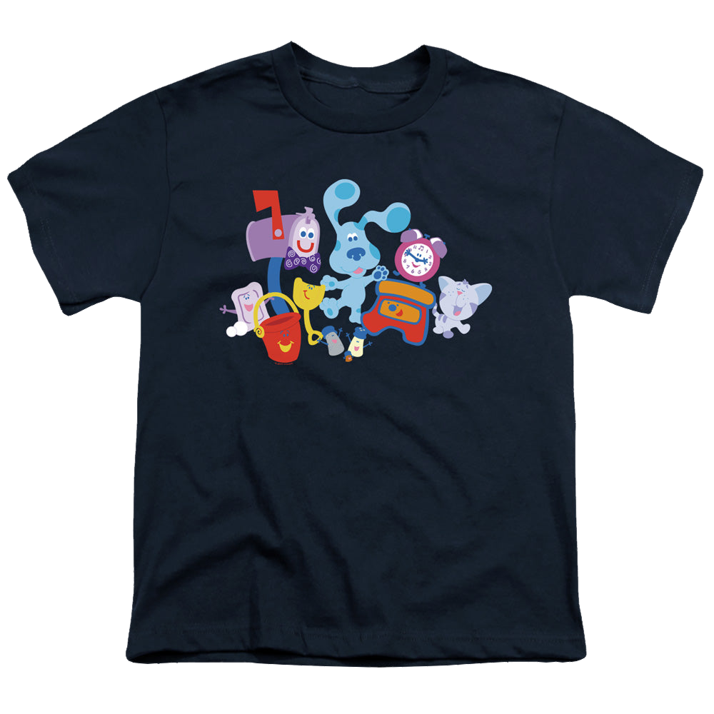 Blue's Clues Friend Party - Youth T-Shirt Youth T-Shirt (Ages 8-12) Blue's Clues   