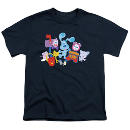 Blue's Clues Friend Party - Youth T-Shirt Youth T-Shirt (Ages 8-12) Blue's Clues   
