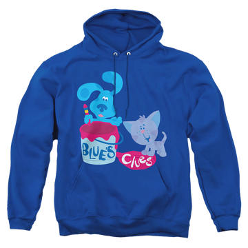 Royal pullover hoodie with Blue's Clues Paint It! graphic