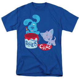 Blue's Clues Paint It! - Men's Regular Fit T-Shirt Men's Regular Fit T-Shirt Blue's Clues   